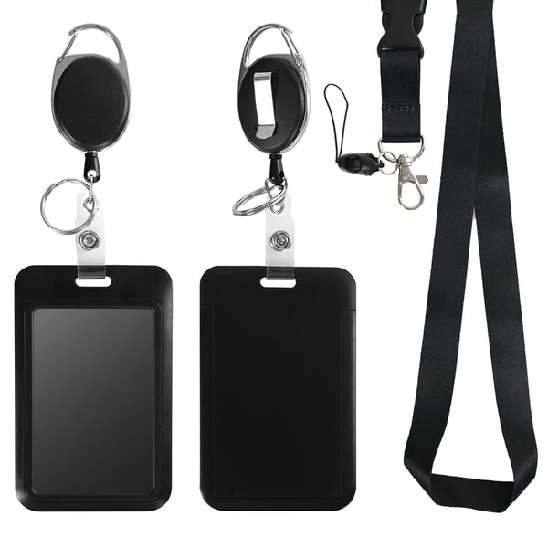 Portagafetes Retráctil con Cordón (Unisex)
