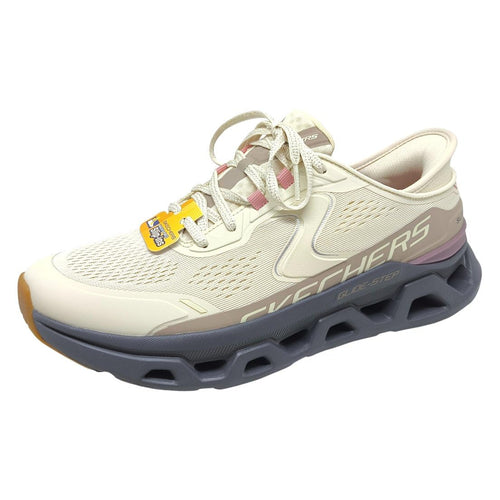 Skechers Women's Glide-Step Altus Hands Free Slip-Ins, Natural/Grey