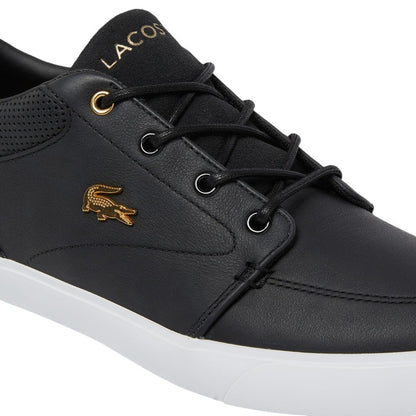 Lacoste Men's Bayliss Sneaker, Black & White