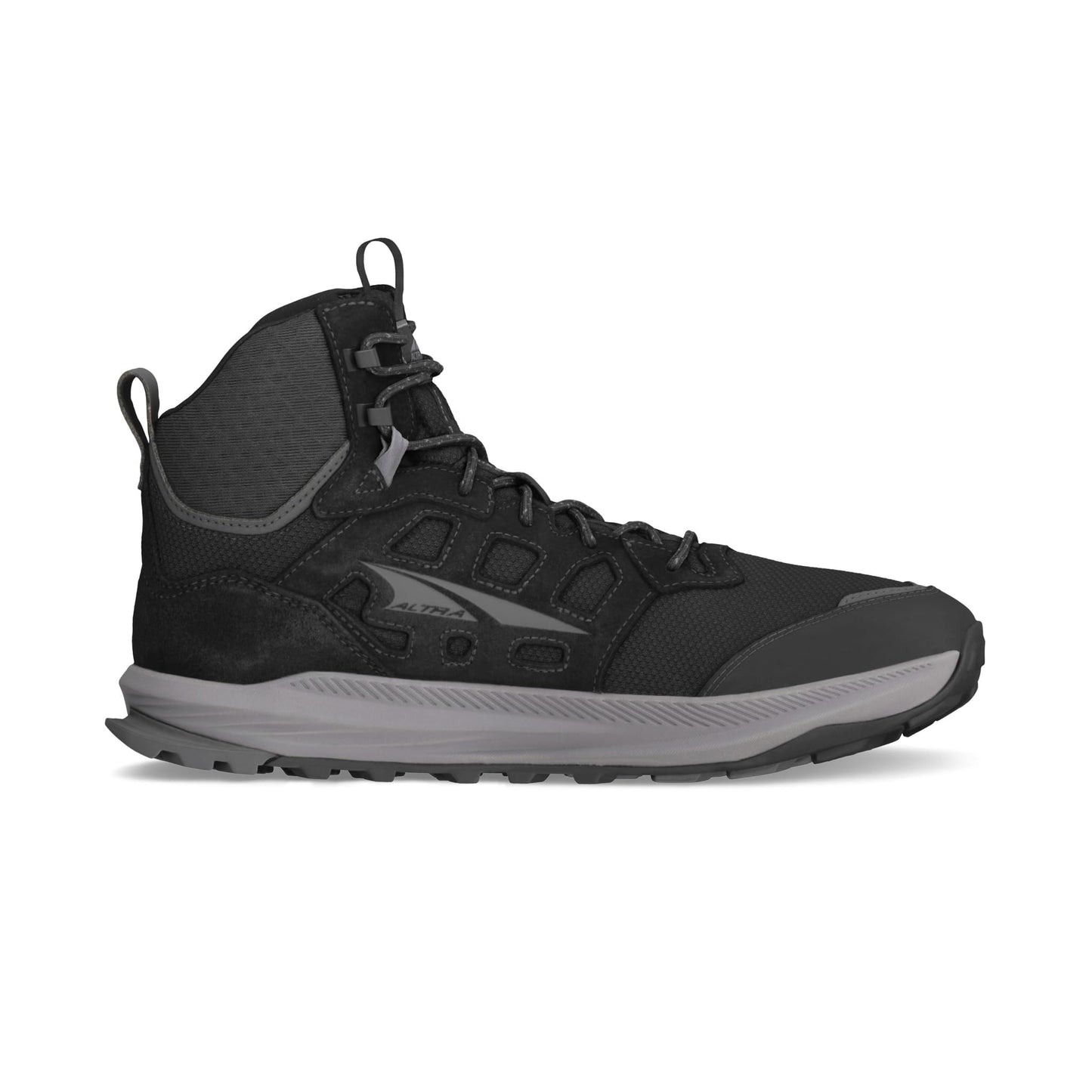 ALTRA Men's Lone Peak Hiker 3 Hiking Shoe, Black/Gray