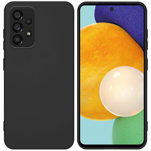 TENOC Funda para Teléfono Samsung Galaxy A52 4G/5G (Negro)