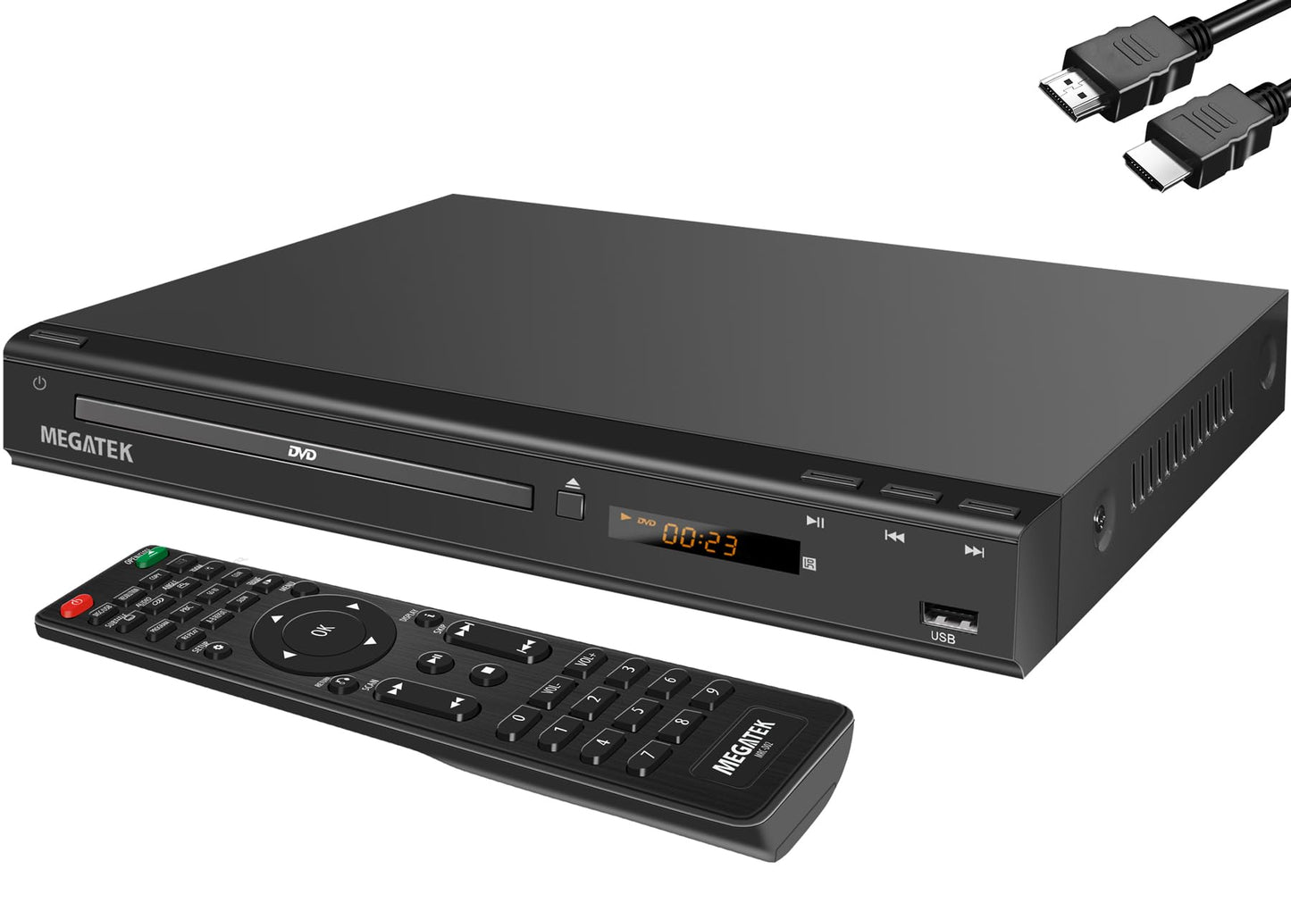 MEGATEK Reproductor de DVD HDMI Multirregión