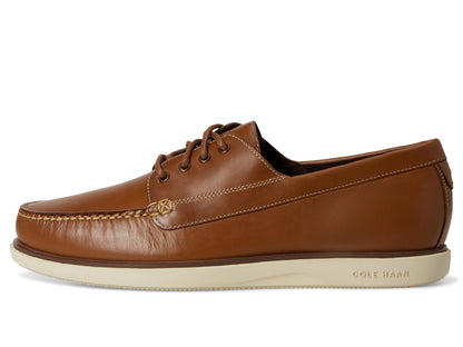 Cole Haan Men's Grand 4-Eye Loafers, British Tan/Angora, 8.5-M US