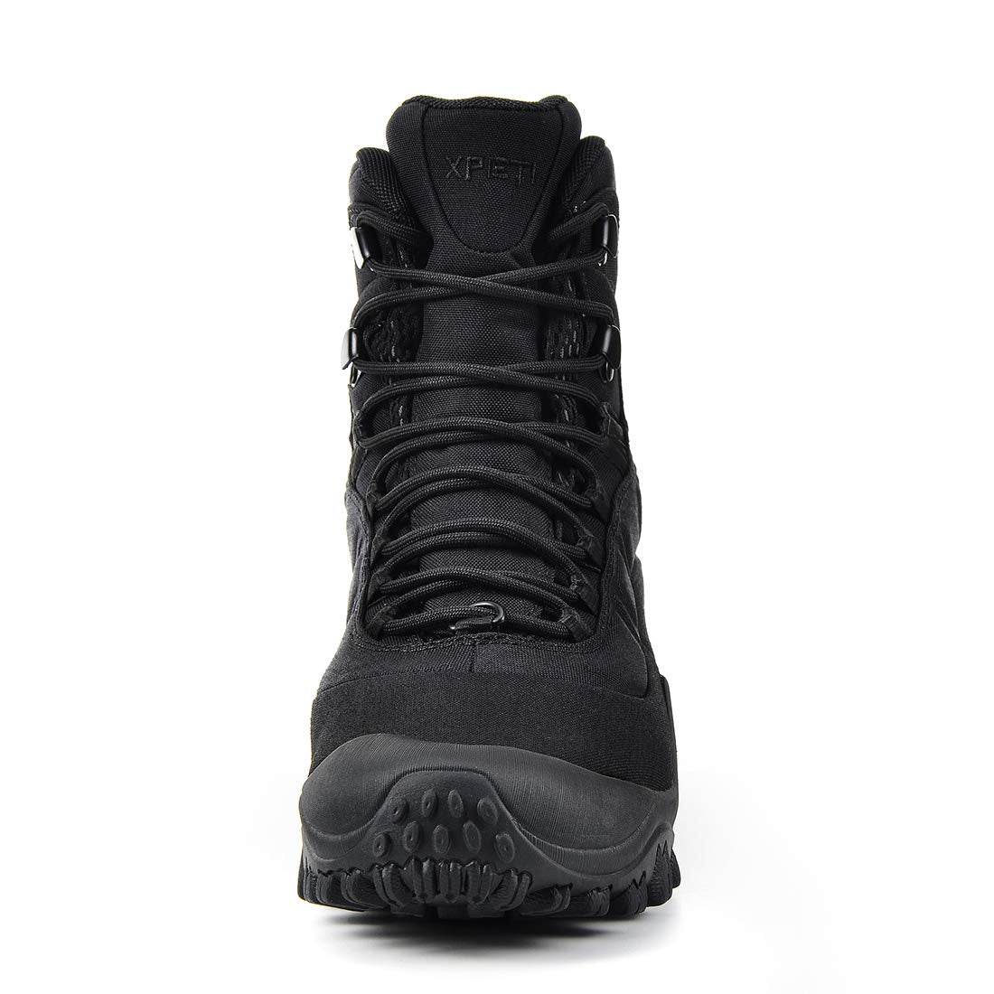 XPETI Thermator Waterproof Tactical Boot for men 8 Inches Military Boots Men 8 Black