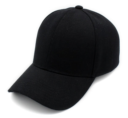 Gorra de Béisbol Clásica Ajustable (Negro)