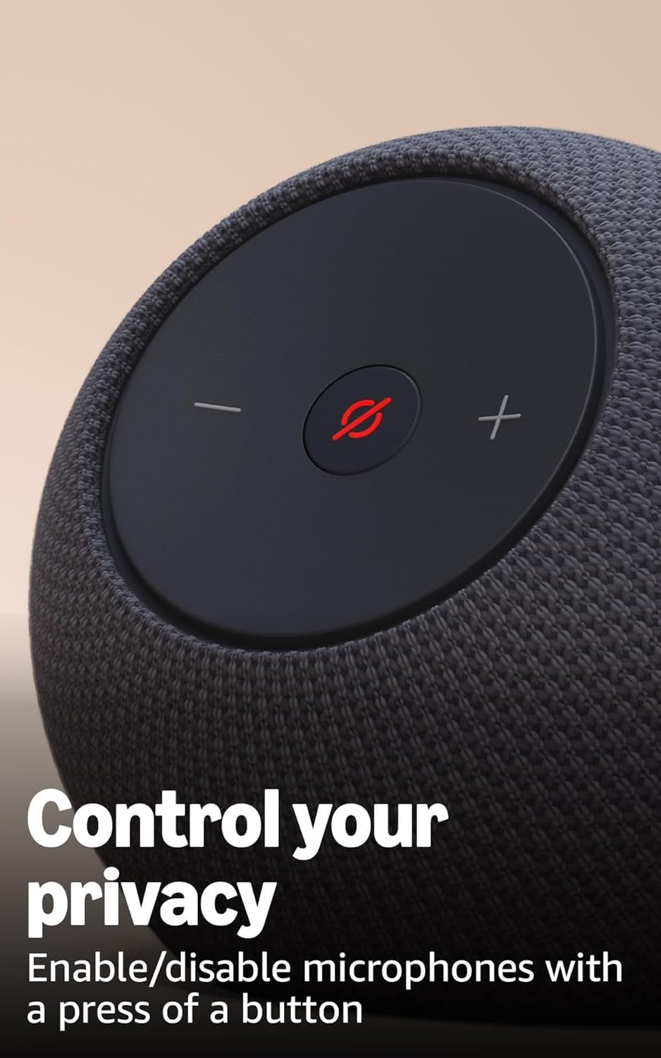 Amazon Echo Dot Max Parlante Alexa (Modelo Más Reciente / Graphite)
