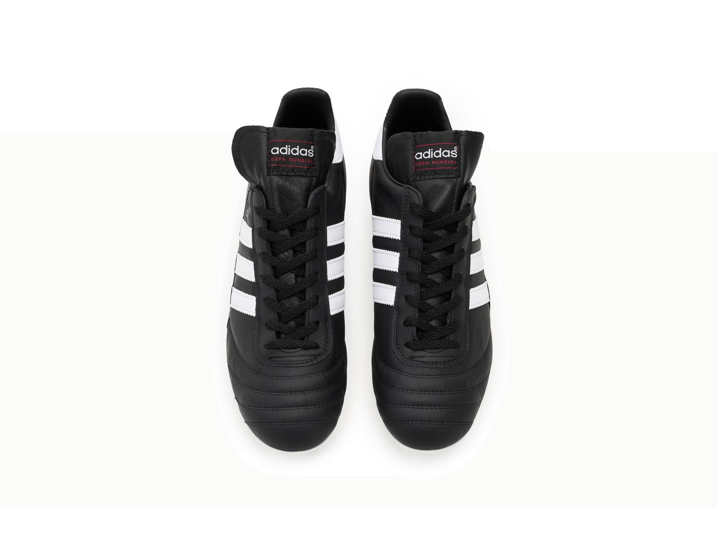 adidas Men's Copa Mundial Firm Ground, Black/White/Silver Metallic
