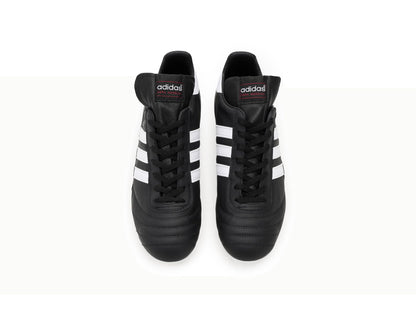 adidas Men's Copa Mundial Firm Ground, Black/White/Silver Metallic