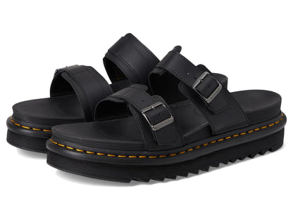 Dr. Martens Unisex Myles Slide Sandal, Black Athena