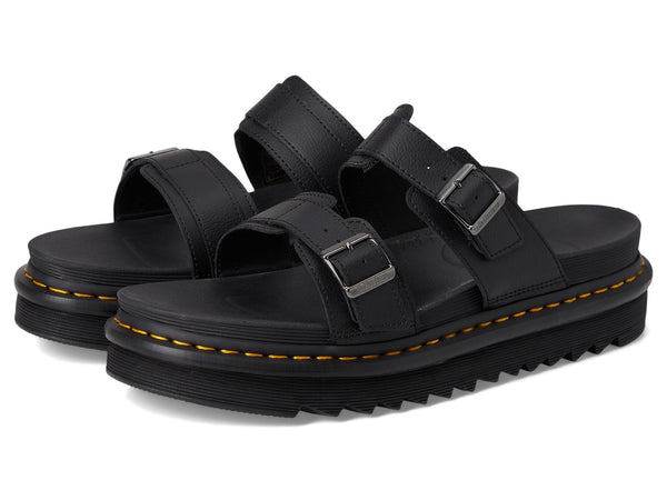 Dr. Martens Unisex Myles Slide Sandal, Black Athena