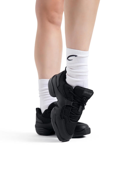 Capezio Women's DS11 Fierce Dance Sneaker, Black