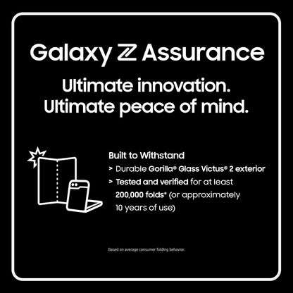 Samsung Teléfono Celular Desbloqueado Galaxy Z Fold 6 AI (256GB / Renovado)