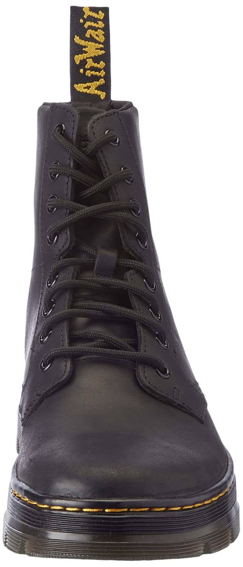 Dr. Martens unisex adult Lace Fashion Boot, Black Wyoming