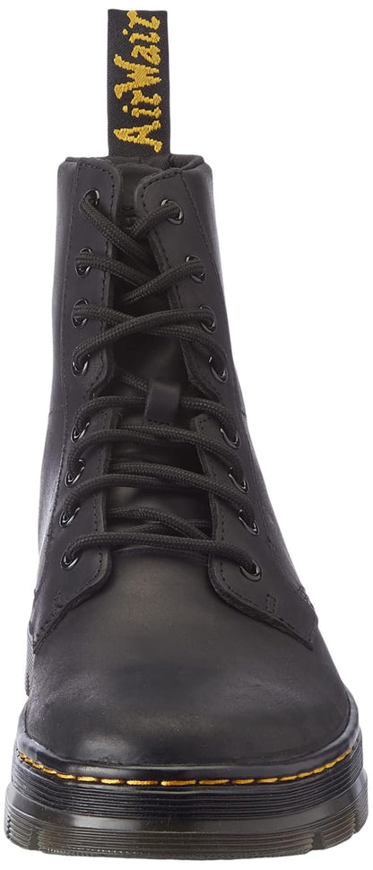 Dr. Martens unisex adult Lace Fashion Boot, Black Wyoming