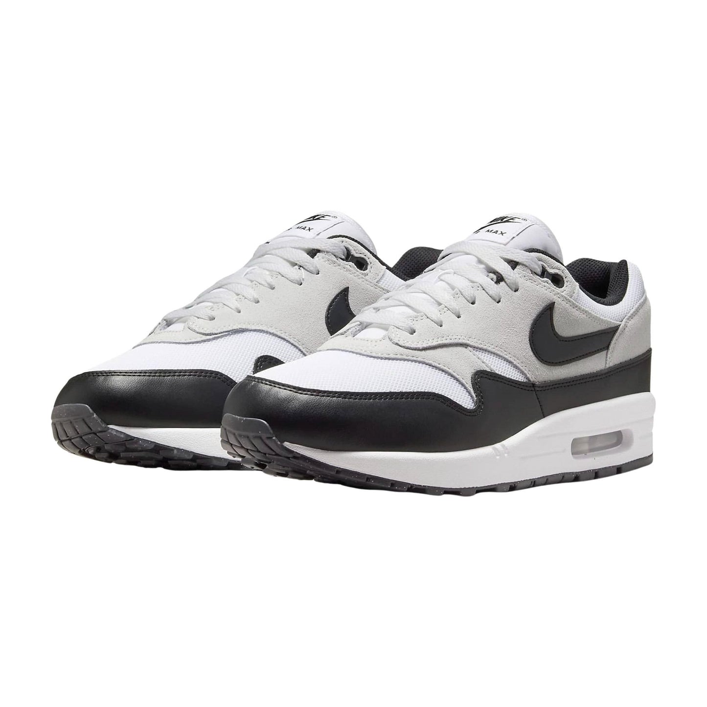 Nike Air Max 1 Essential Men's Shoes (FZ5808-102, White/Pure Platinum/Black)