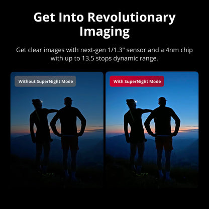 DJI Osmo Action 5 Pro Essential Combo, Waterproof Action Camera with 1/1.3" Sensor, 4K/120fps Video, Subject Tracking, Stabilization, Dual OLED Touchscreens, 47GB Built-in Storage, Vlogging Camera