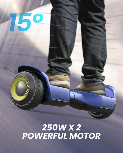 Gyroor Scooter de Autoequilibrio Todo Terreno G13 (Black)