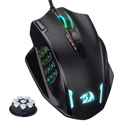 Redragon Ratón para Juegos M908 Impact RGB LED