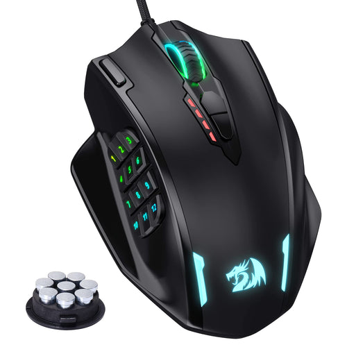 Redragon Ratón para Juegos M908 Impact RGB LED
