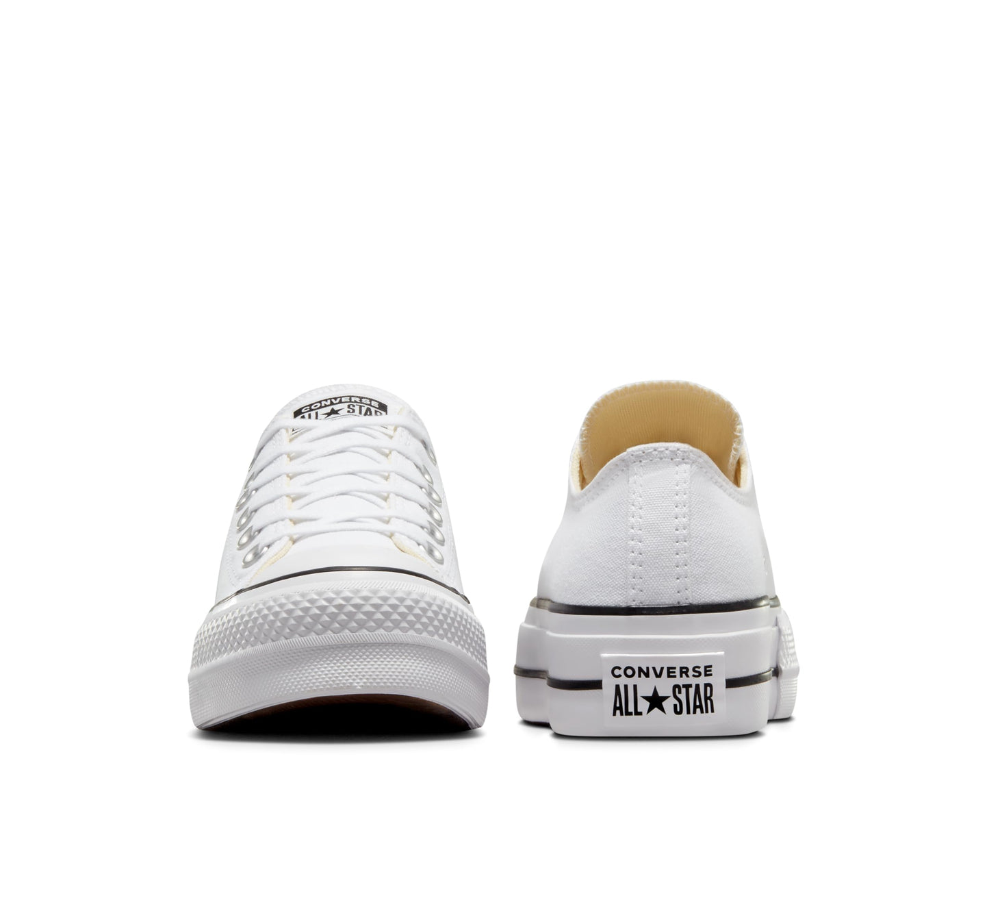 Converse Women's Chuck Taylor All Star Lift Sneakers, White/Black/White