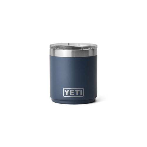 YETI Vaso Rambler Lowball 2.0 de 10 oz con Revestimiento Cerámico (Azul Marino)