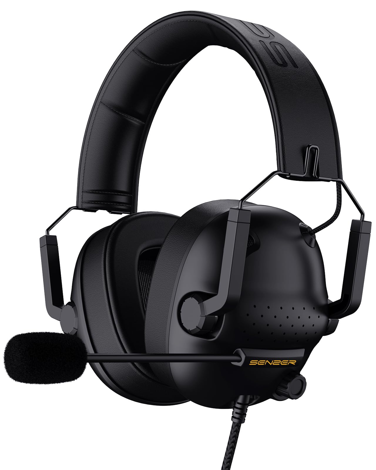 SENZER SG500 Audífonos Pro Gaming (Negro)