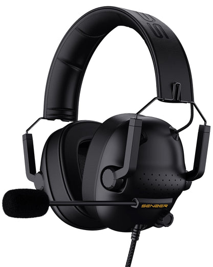 SENZER SG500 Audífonos Pro Gaming (Negro)