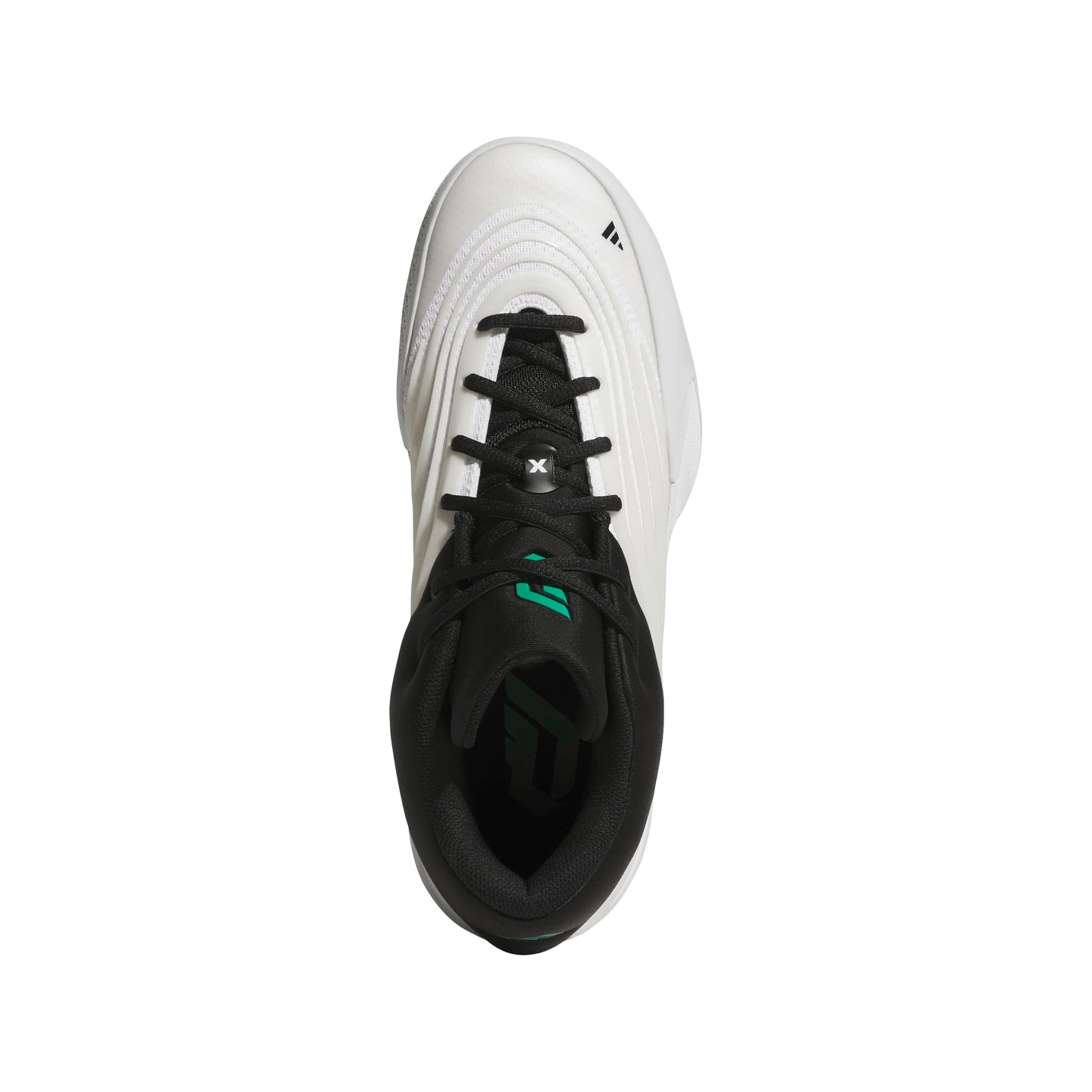 adidas Unisex Dame X Basketball Shoes Zero Metallic/Black/Court Green Men 8.5 Women
