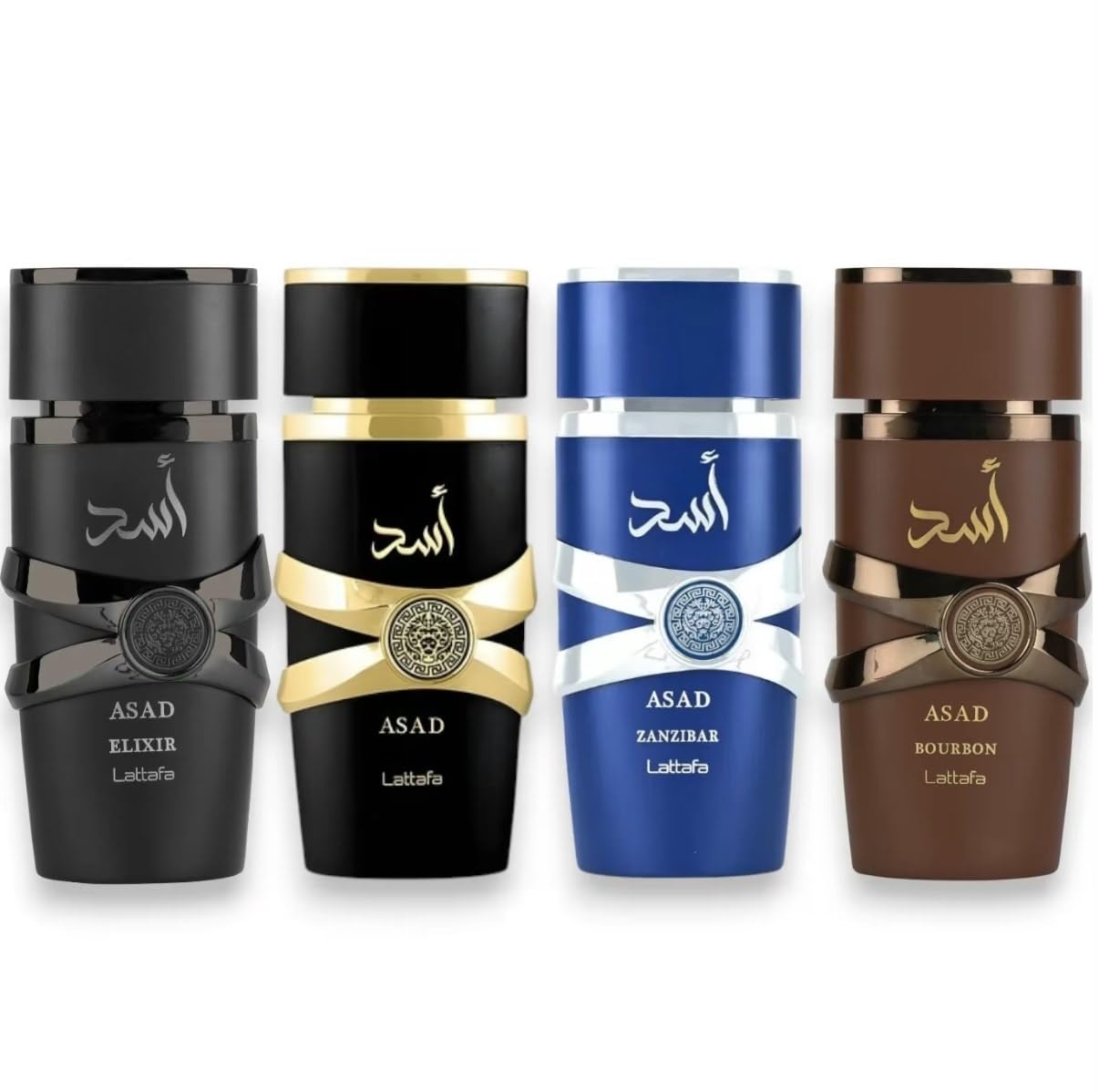 Lattafa Asad Perfume Collection EDP (100 ML / 4 Variantes)