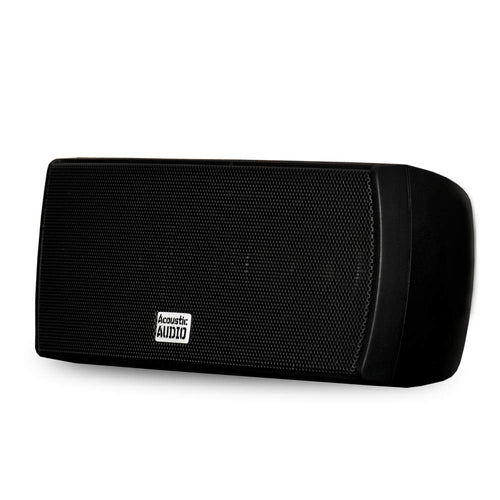Acoustic Audio by Goldwood Altavoz Central de Interior Montable (Negro / 2.5 Pulgadas)