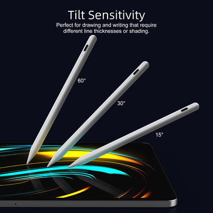 Jamjake Stylus Pen for iPad 6th-11th Generation-2X Fast Charge Active Pencil Compatible with 2018-2026 Apple iPad Pro 11"/12.9"/M4, iPad Air 3/4/5/M2/M3/M4,iPad mini 5/6/7 Gen-White
