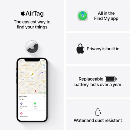 Apple AirTag 1ª Generación (Paquete de 4)