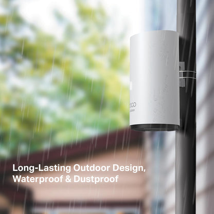 TP-Link Deco Sistema WiFi para Exteriores (Paquete de 1 / Modelo X50-Outdoor)