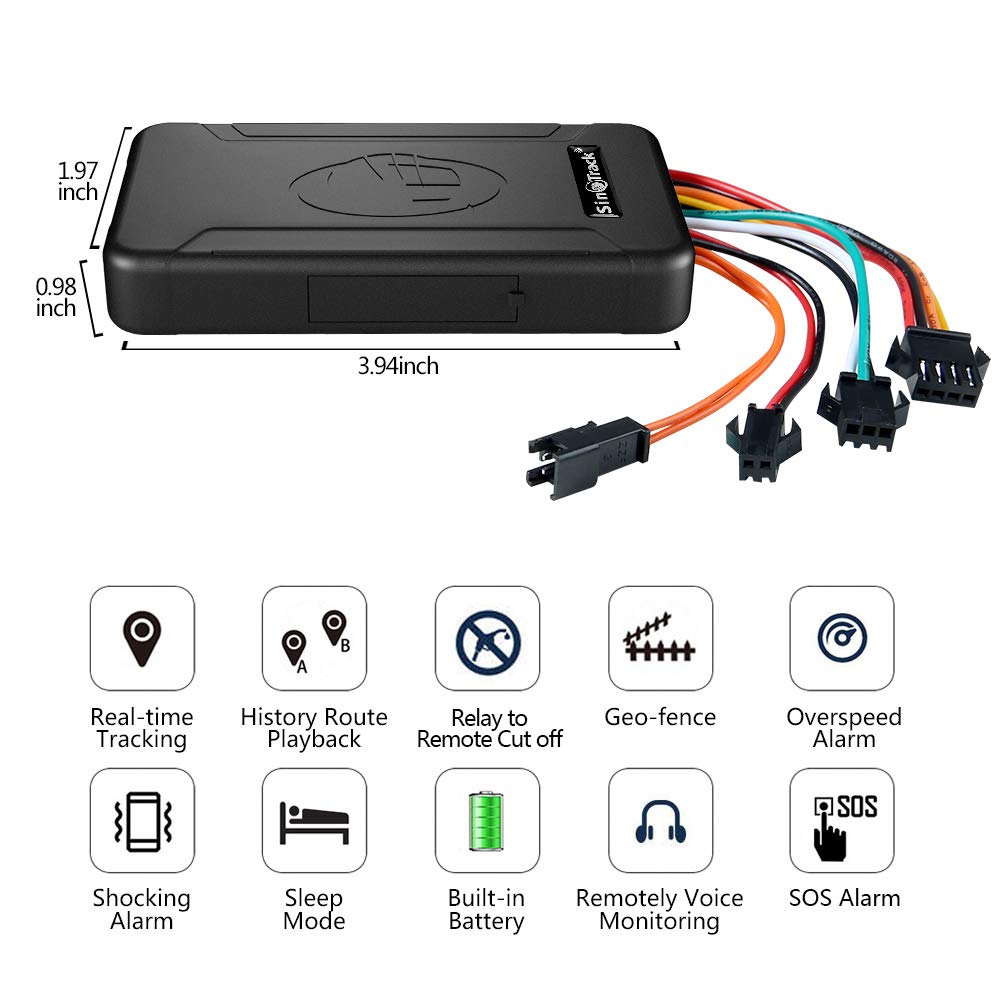 SinoTrack Localizador GPS 4G para Vehículos (ST-906L)