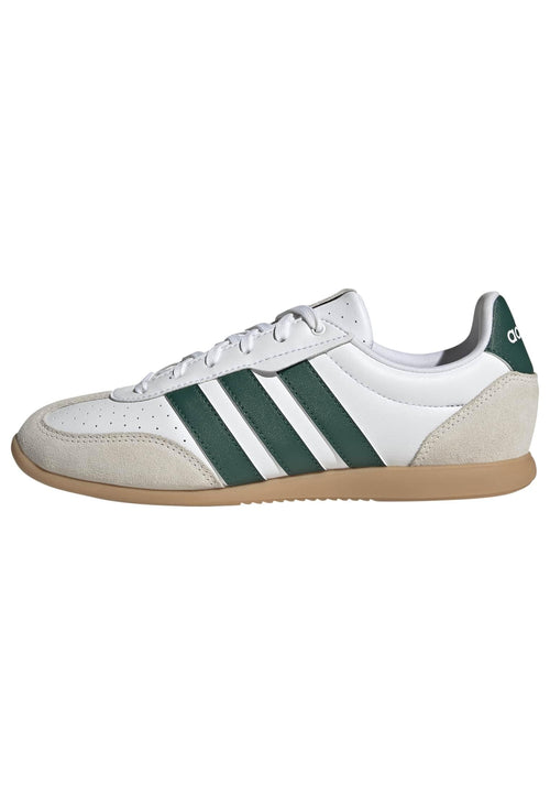adidas Women's Barreda Low, WhiteCollegiateGreenChalkWhite