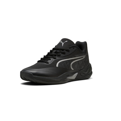 Puma Men's All-Pro Nitro Basketball Shoes, Black-Aged Silver AH25