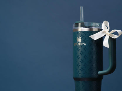 STANLEY Quencher H2.0 Tumbler with Handle and Straw 40 oz | Flowstate 3-Position Lid | Cup Holder Compatible for Travel | Insulated Stainless Steel Cup | BPA-Free | Ponderosa Star
