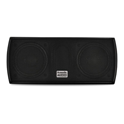 Acoustic Audio by Goldwood Altavoz Central de Interior Montable (Negro / 2.5 Pulgadas)