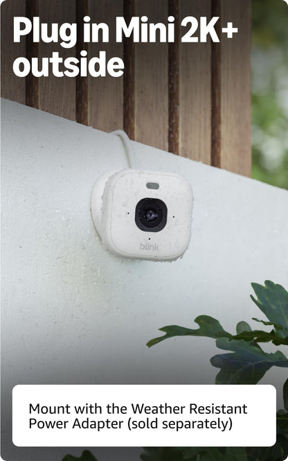 Blink Mini 2K+ (3 Cámaras - Blanco)