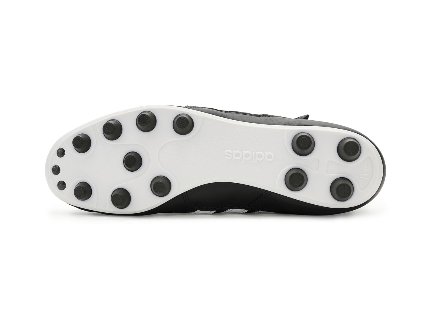adidas Men's Copa Mundial Firm Ground, Black/White/Silver Metallic