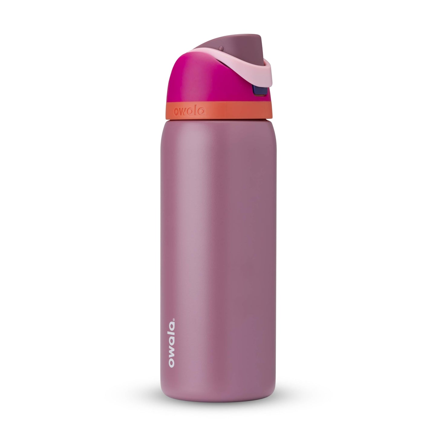 Owala FreeSip Insulated Stainless Steel Water Bottle with Straw, BPA-Free Sports Water Bottle, Great for Travel, 32 Oz, Crown Jewel