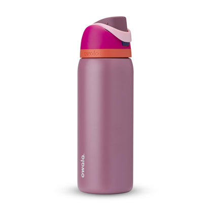 Owala FreeSip Insulated Stainless Steel Water Bottle with Straw, BPA-Free Sports Water Bottle, Great for Travel, 32 Oz, Crown Jewel