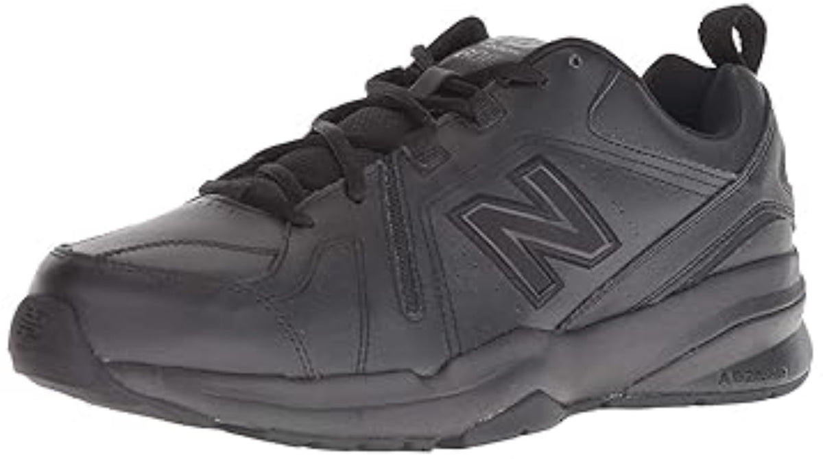 New Balance Men's 608 V5 Casual Comfort Cross Trainer, Black/Black
