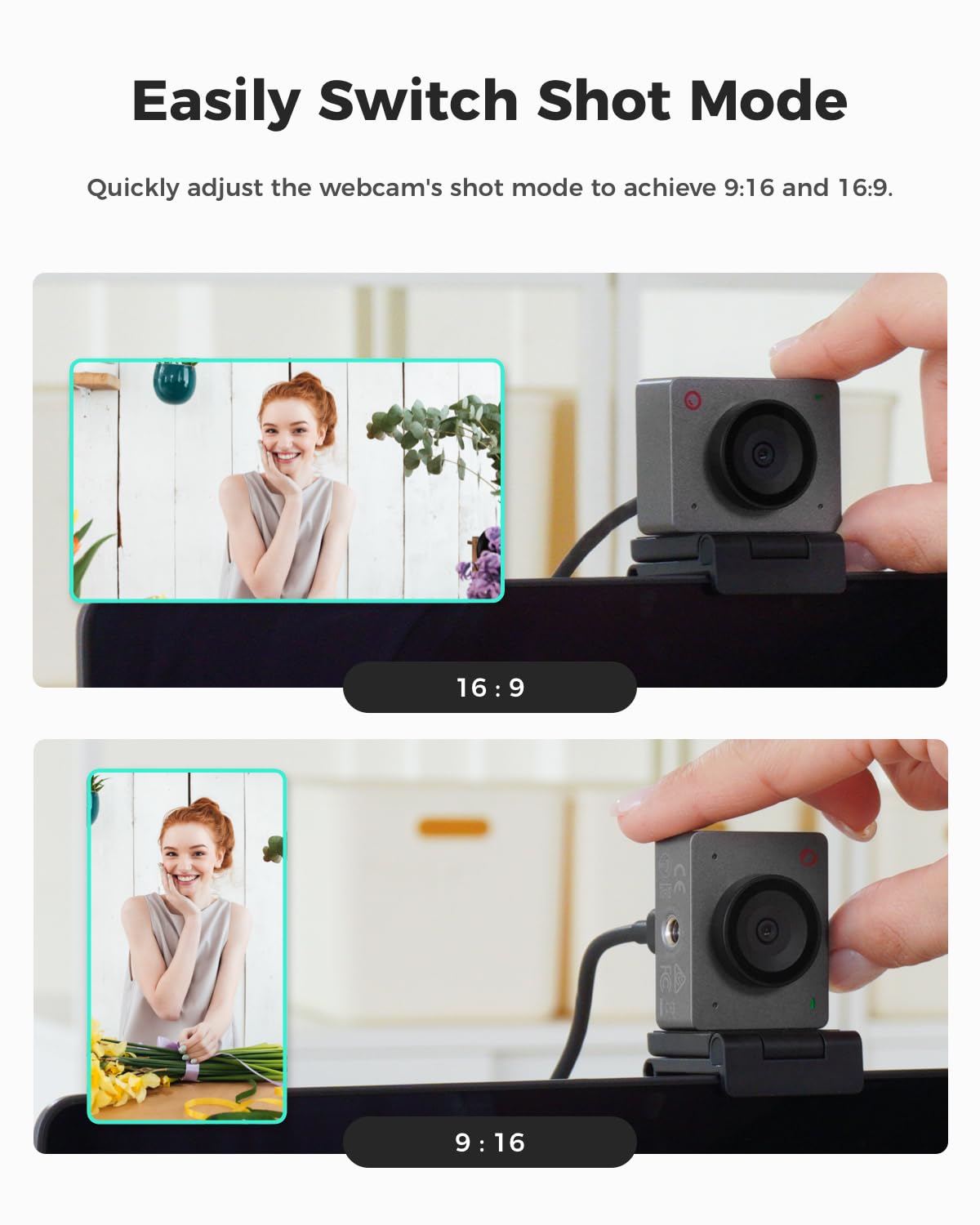 OBSBOT Cámara Web Streaming Meet SE 1080P 100FPS (Gris Espacial)