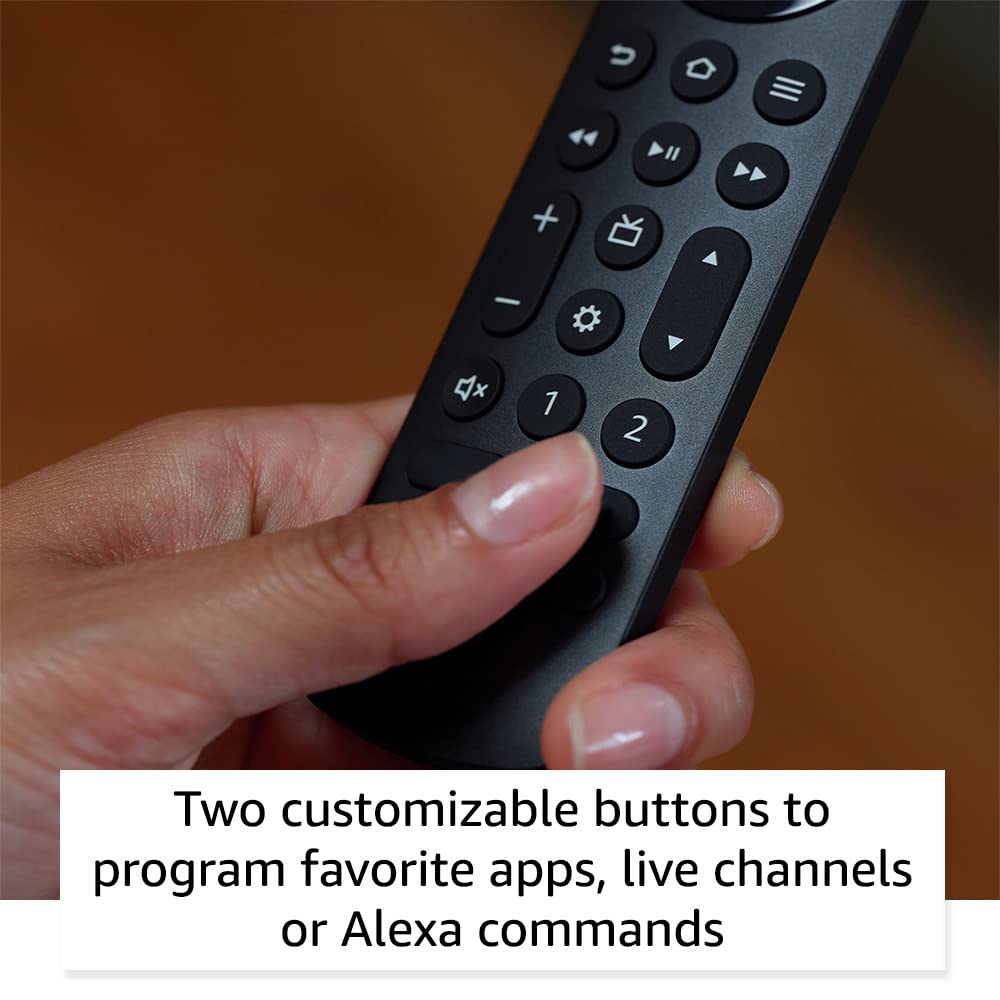 Amazon Fire TV Control Remoto Alexa Voice Remote Pro (Modelo Más Reciente)