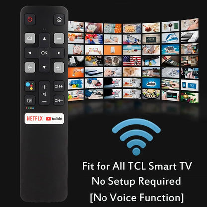 Control Remoto Universal de Repuesto para Smart TV TCL (RC802V)