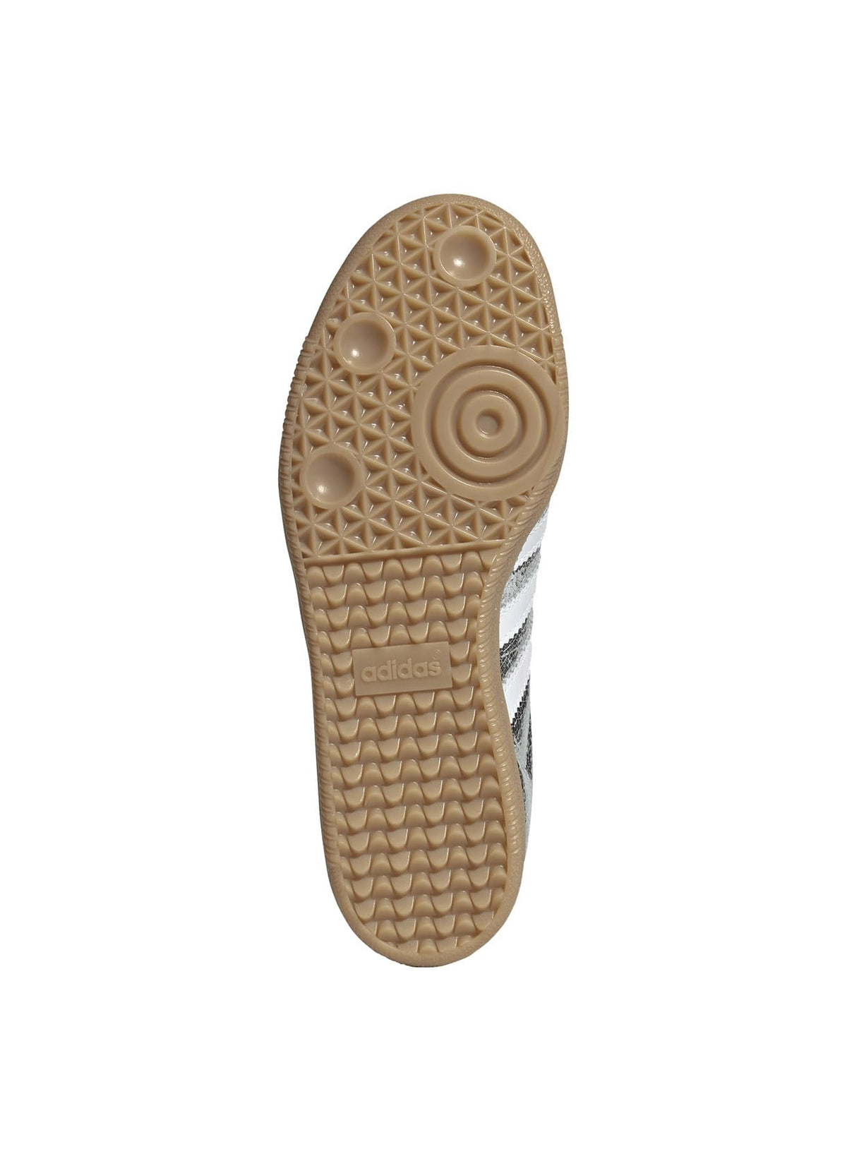 Adidas Samba OG Womens Sneaker (Silver Metallic Cracked Leather