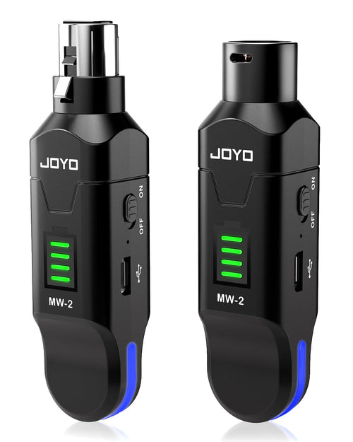 JOYO Sistema de Micrófono Inalámbrico de 2.4GHz (MW-2)