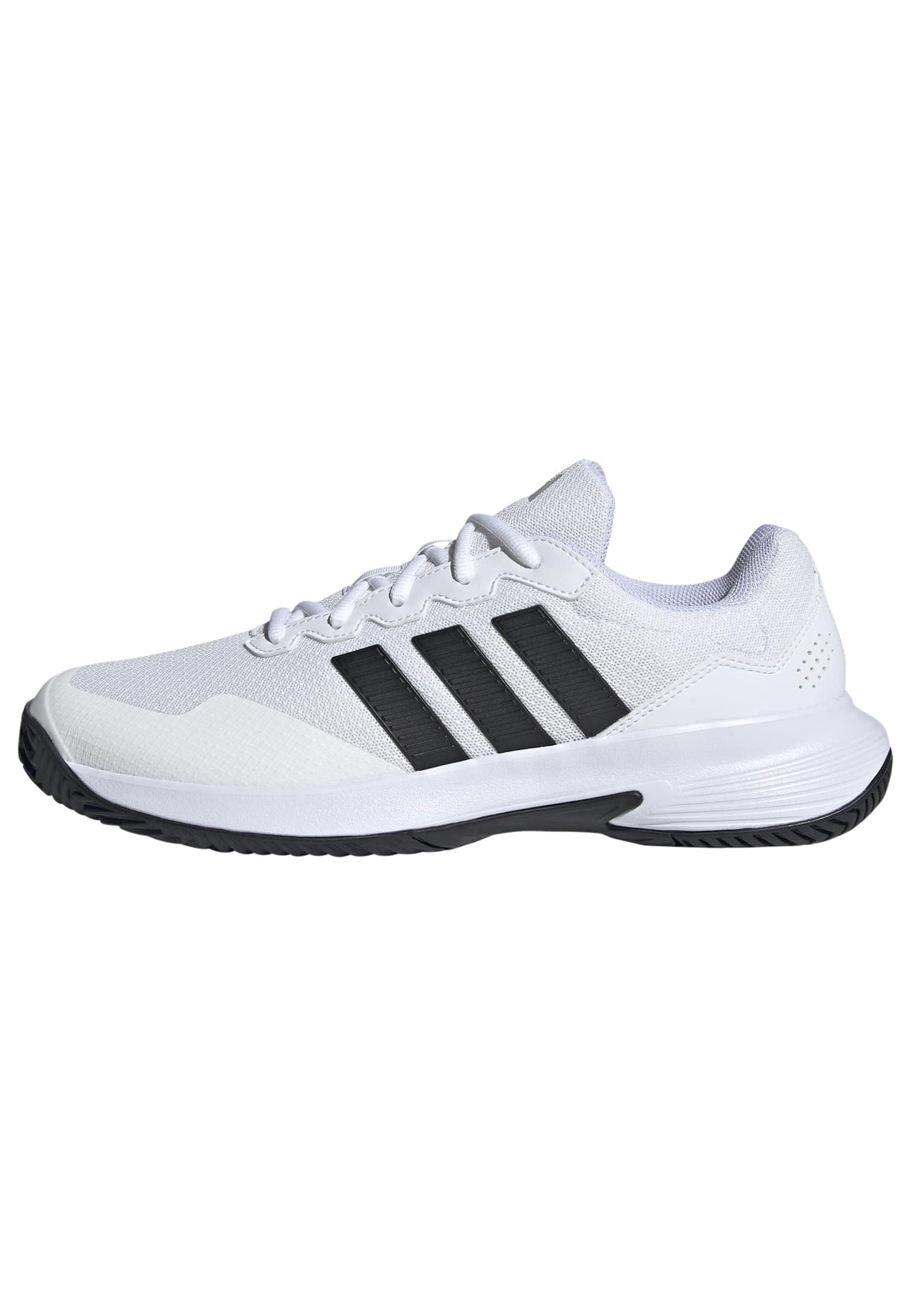adidas Men's Gamecourt 2 M, White/Black/Silver Metallic