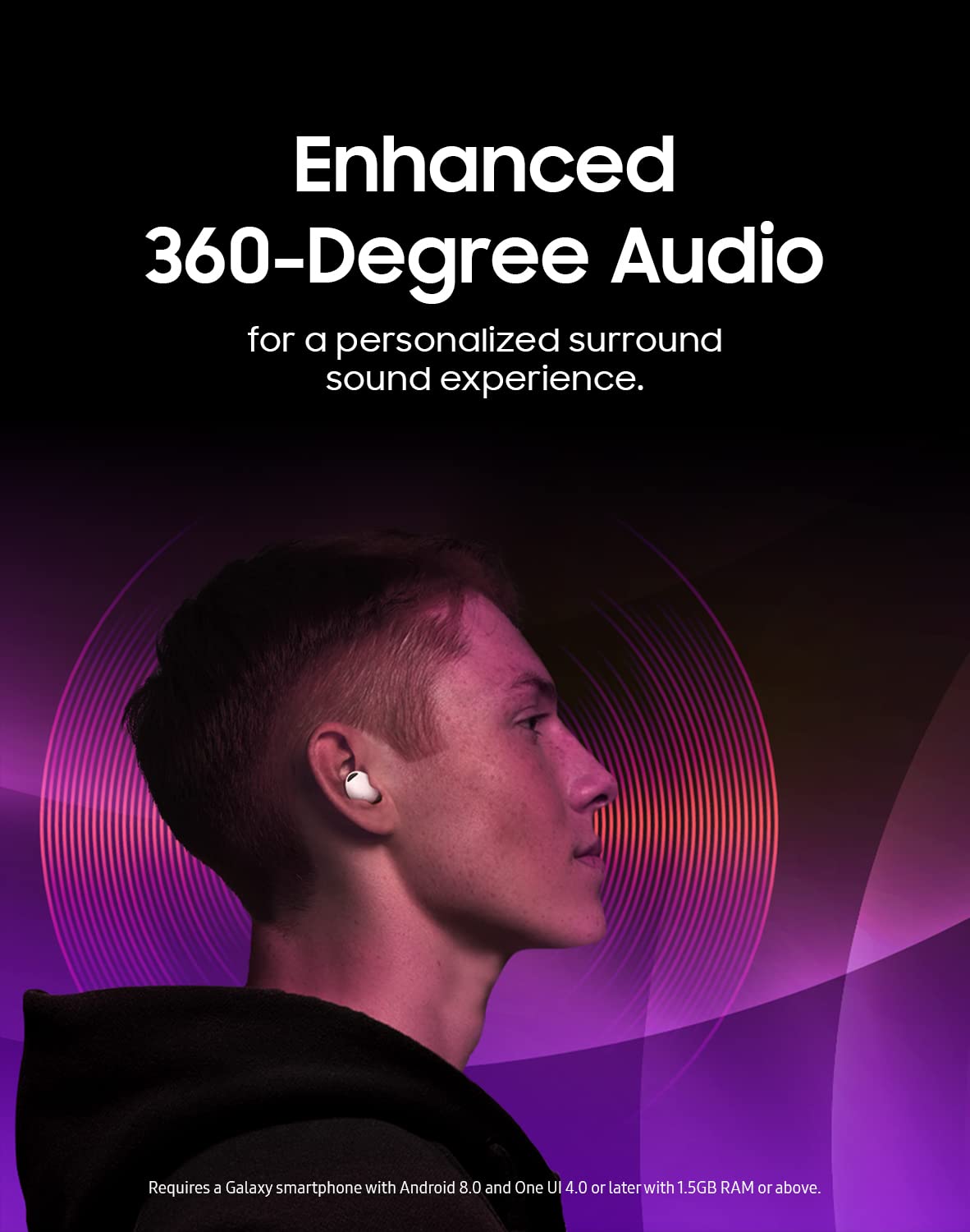 SAMSUNG Auriculares Inalámbricos Galaxy Buds 2 Pro (Grafito)